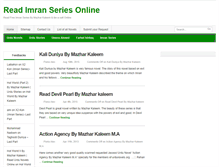 Tablet Screenshot of imranseries.urdunovels.org